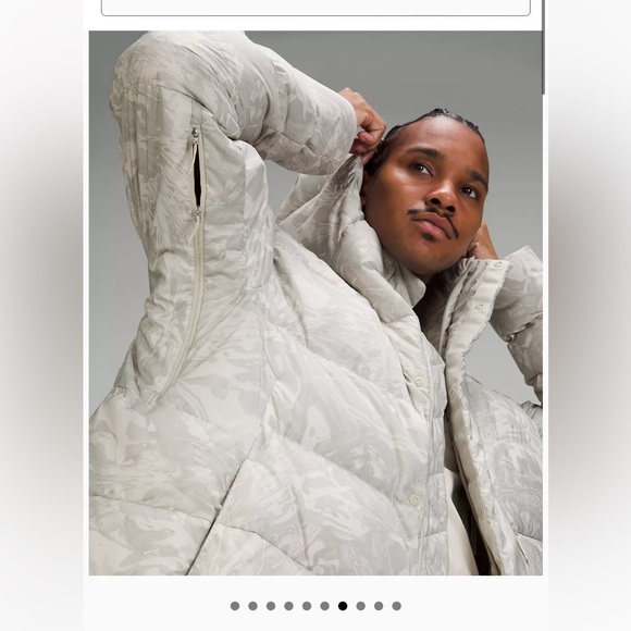 NWOT Men’s Lululemon Down Puffer Jacket - Picture 3 of 16